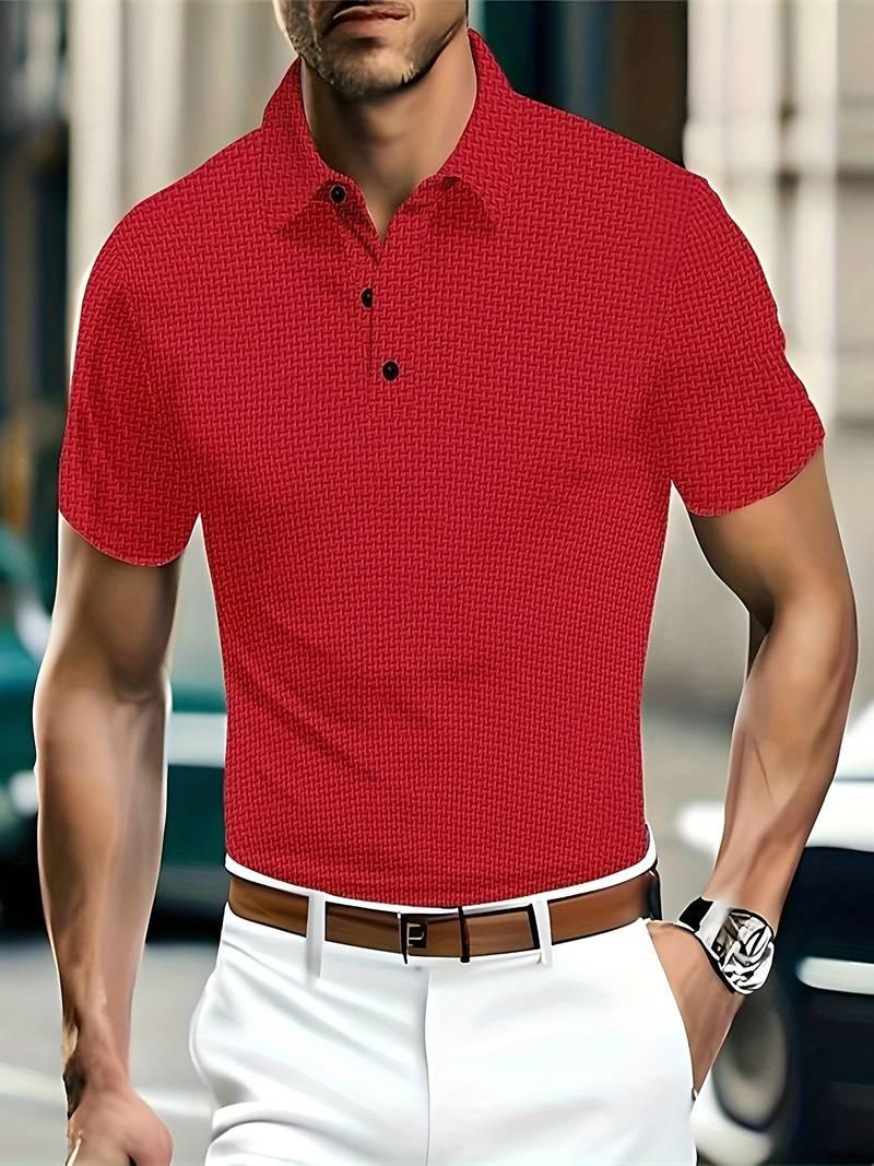 Matthew – solides freizeit-golfshirt für herren - LOVEZOE