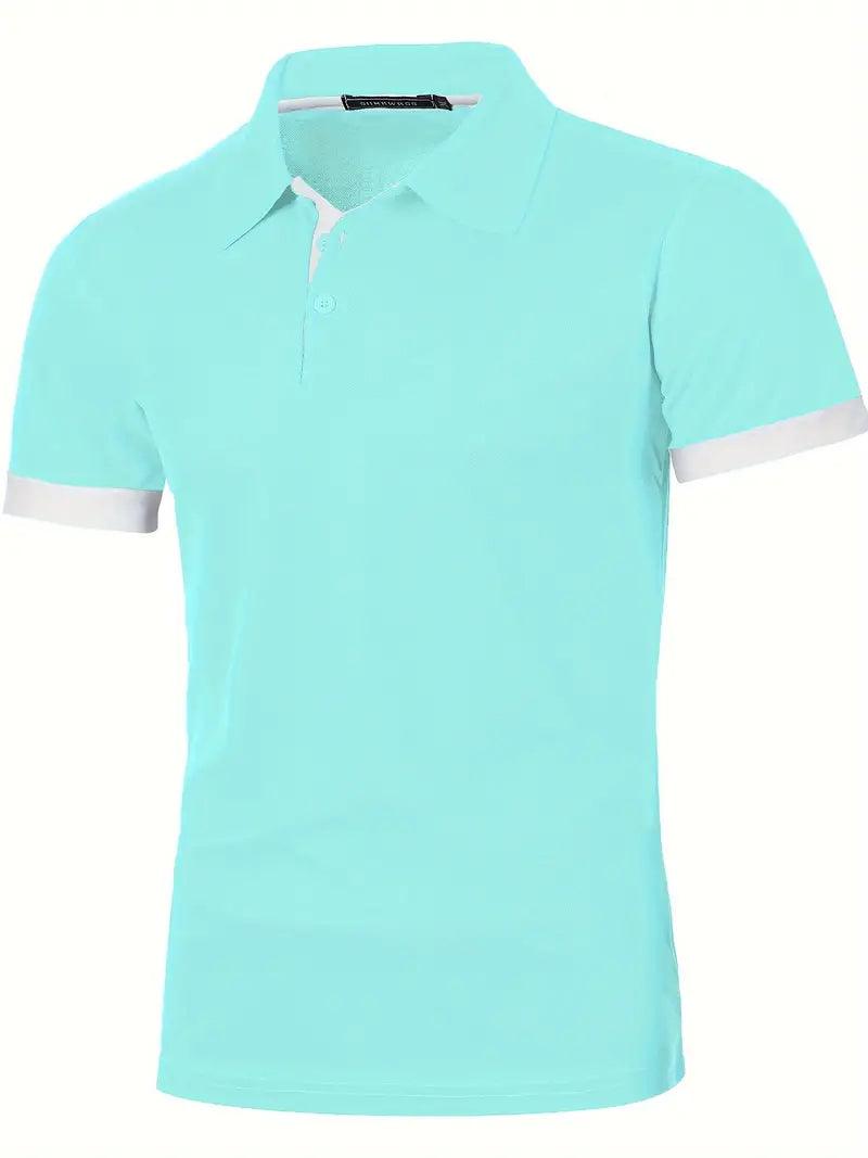 William – lässiges colorblock-shirt für herren - LOVEZOE