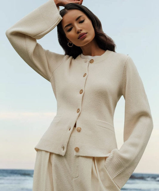 Maritime Elegance Cardigan