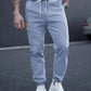 Elijah – lässige tapered-jeans mit taillenkordelzug - LOVEZOE