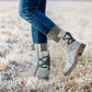 Wasserdichte Stiefel mit Reißverschluss