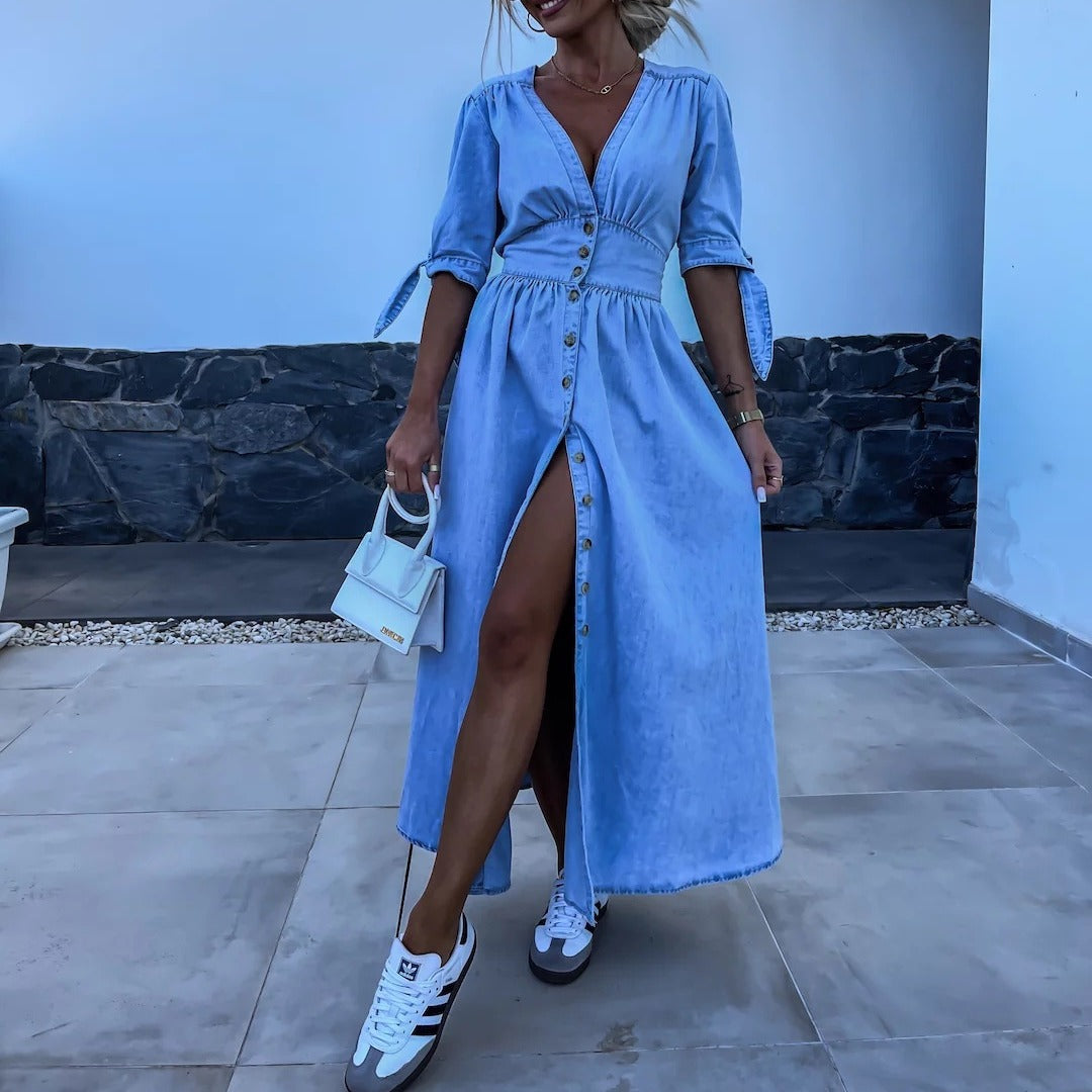 Mara™ - Denim Dress