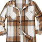 David – langarm-button-down-shirt mit karomuster für herren - LOVEZOE