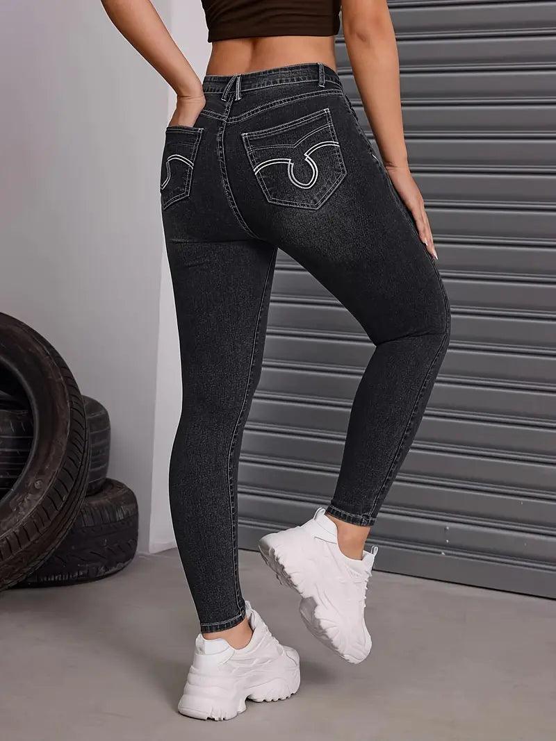 Grace – lässige röhrenjeans für den frühling - LOVEZOE