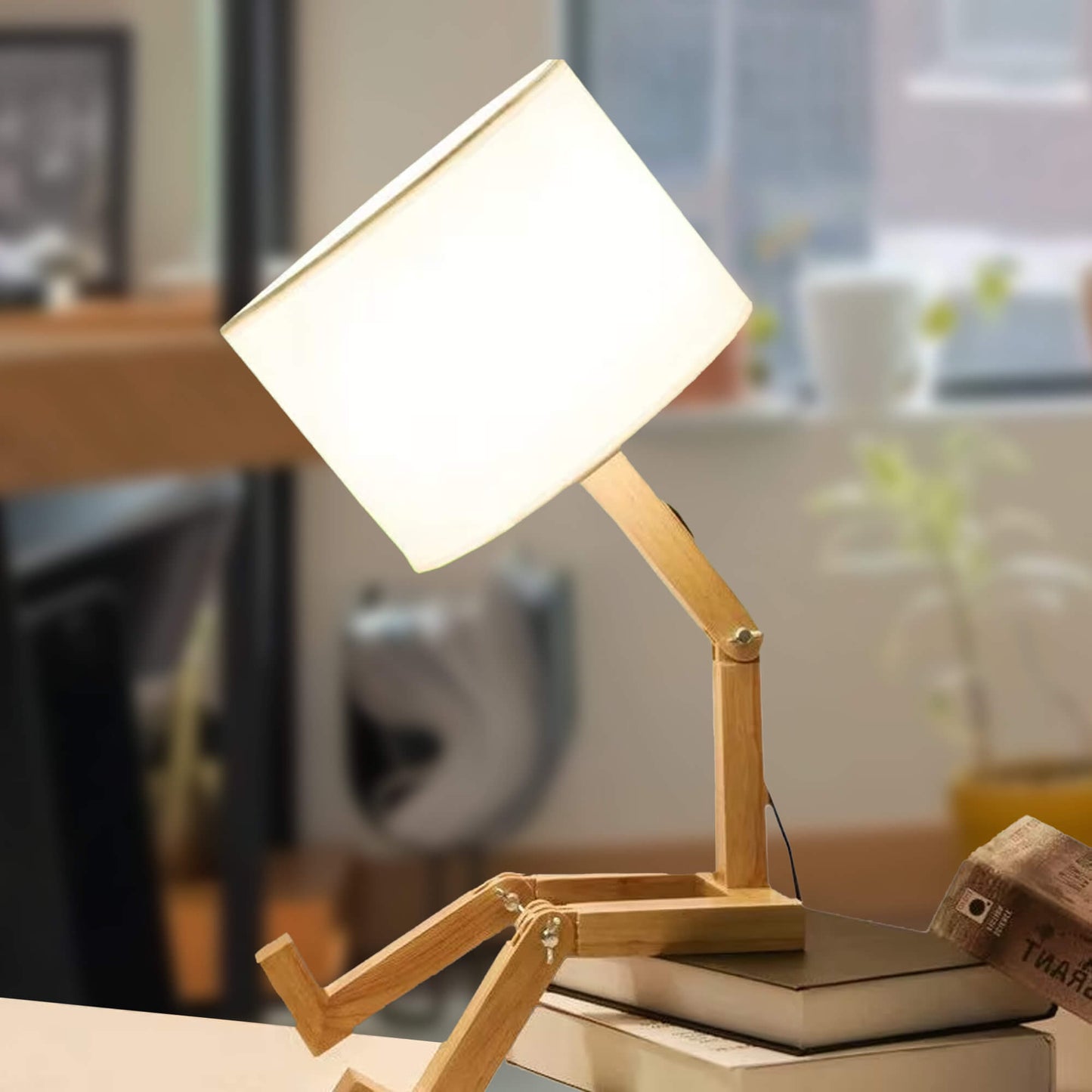 LightBuddy | Verstellbare Mannequin-Holzlampe