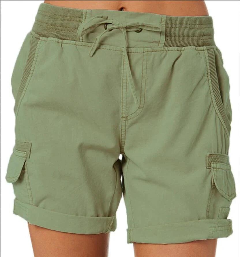 Mona – shorts mit hoher taille - LOVEZOE