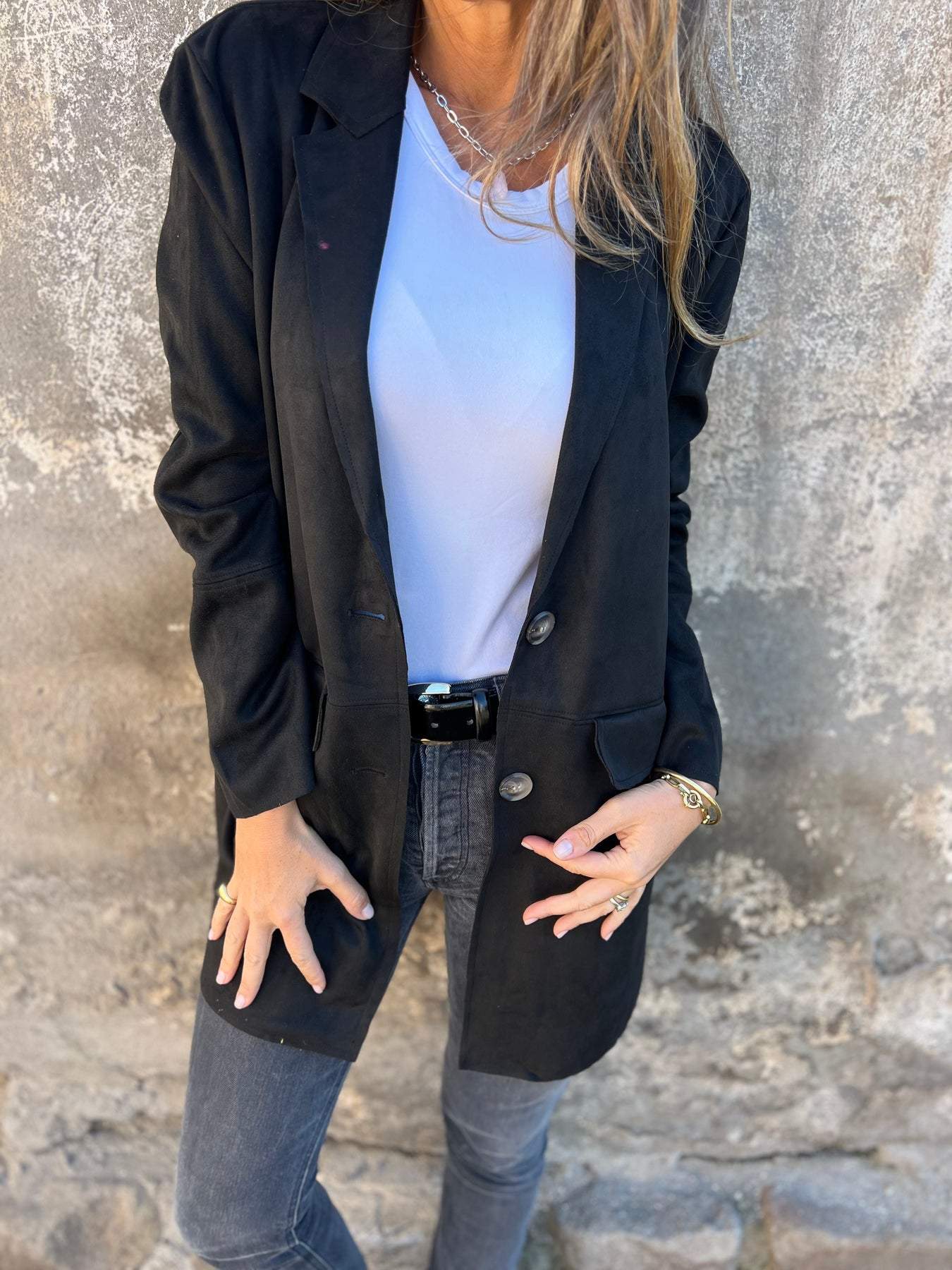 GWYNE™ | LÄSSIGER LANGER BLAZER