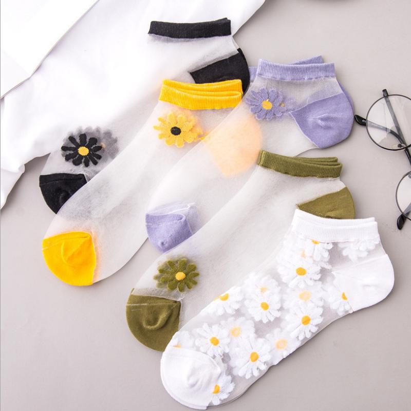 Sommer Gänseblümchen Socken