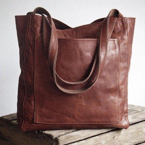 Madison | Moderne und vielseitige Ledertasche | 50% RABATT! - LOVEZOE