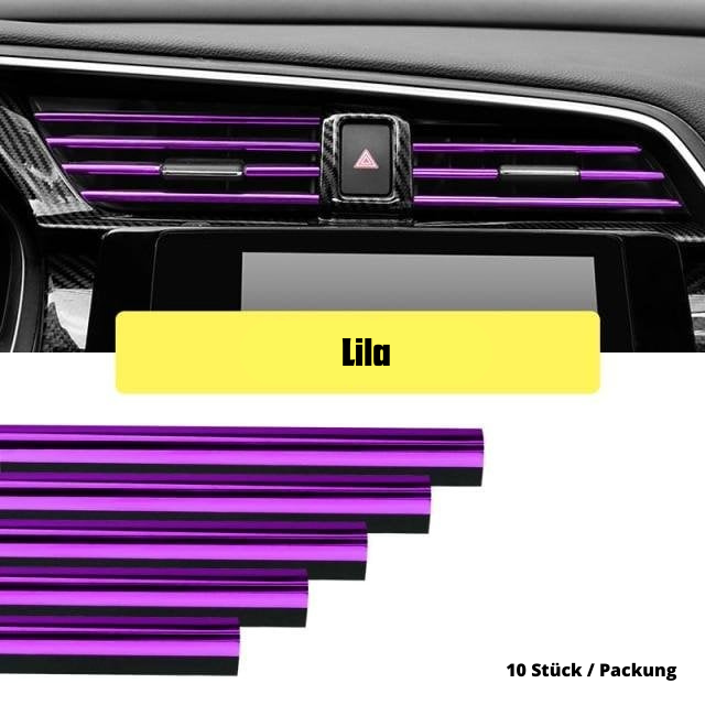 Auto-Luftausströmer Zierleiste (10 Stück)