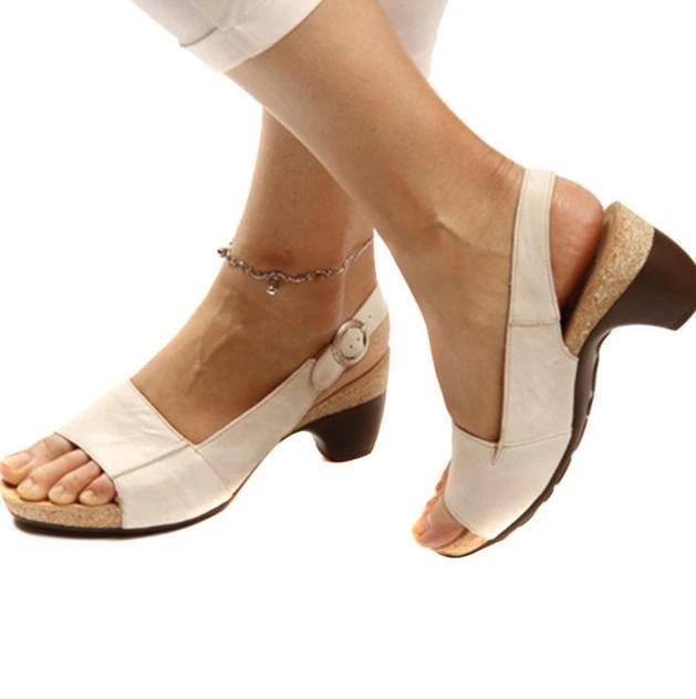 Komfy heel - elegante sandale mit extrem stabilem halt trotz absatz - LOVEZOE