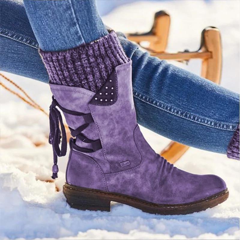 Snow boots –äußerst bequeme und warme schuhe mit sohlen - LOVEZOE