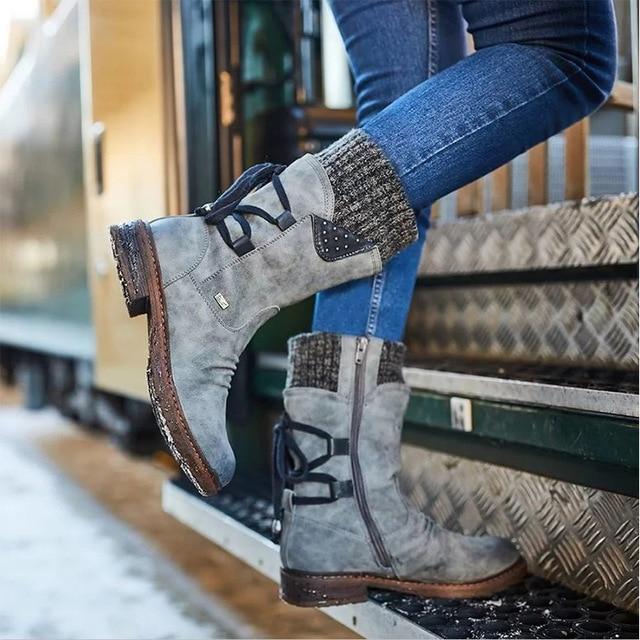 Snow boots –äußerst bequeme und warme schuhe mit sohlen - LOVEZOE