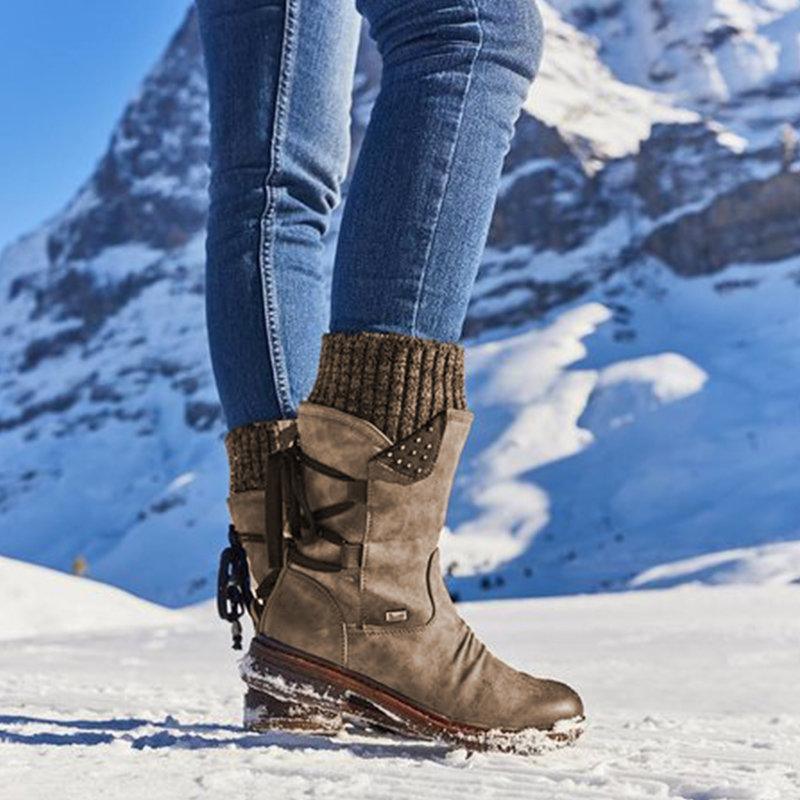 Snow boots –äußerst bequeme und warme schuhe mit sohlen - LOVEZOE