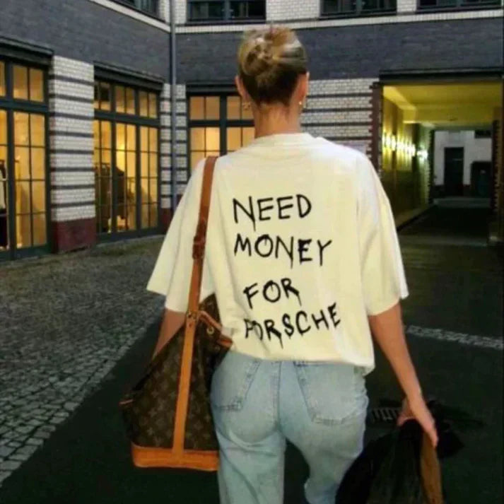 Brauchen sie geld t-shirt