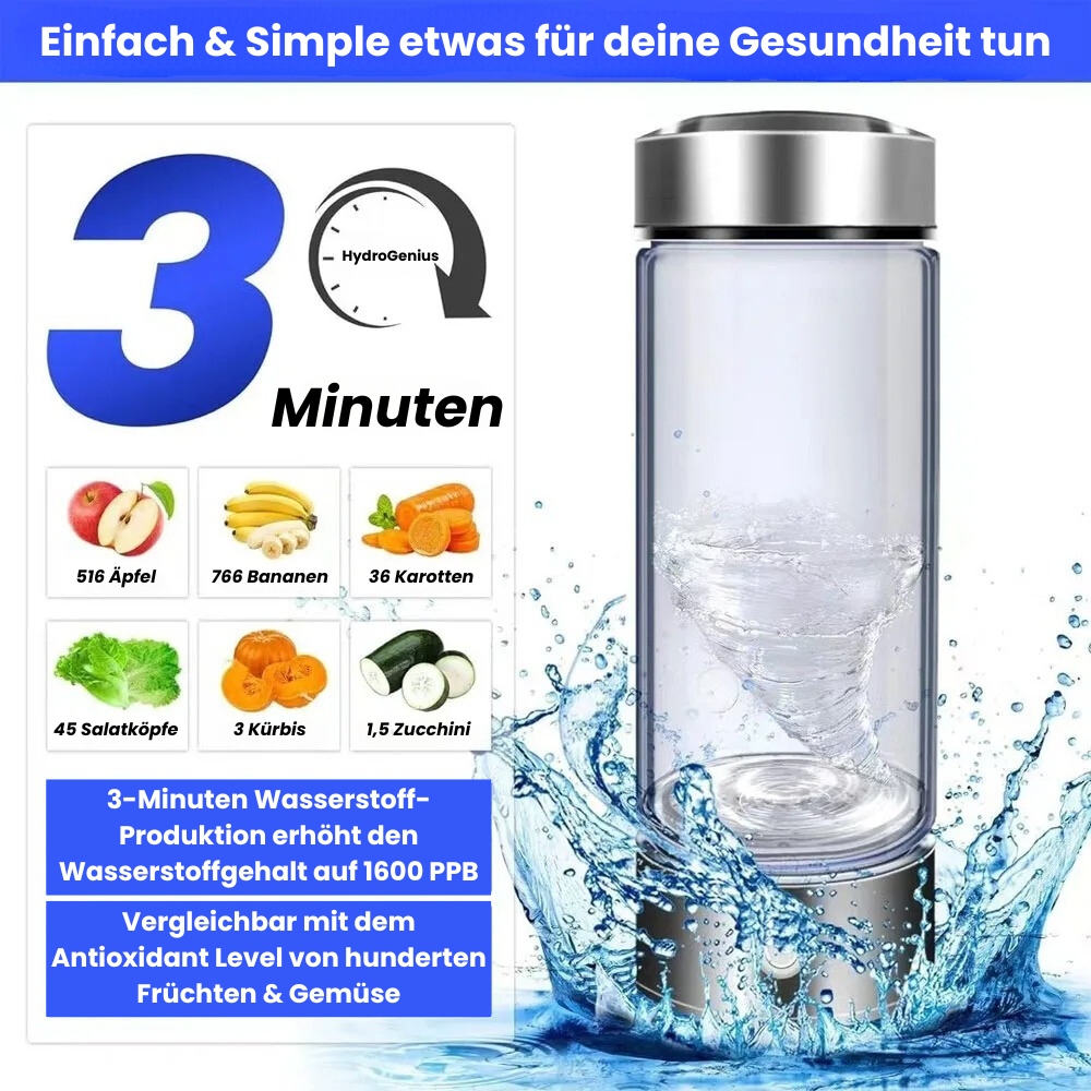 HydroGenius: Verbessert deinen Lebensstil um Welten!